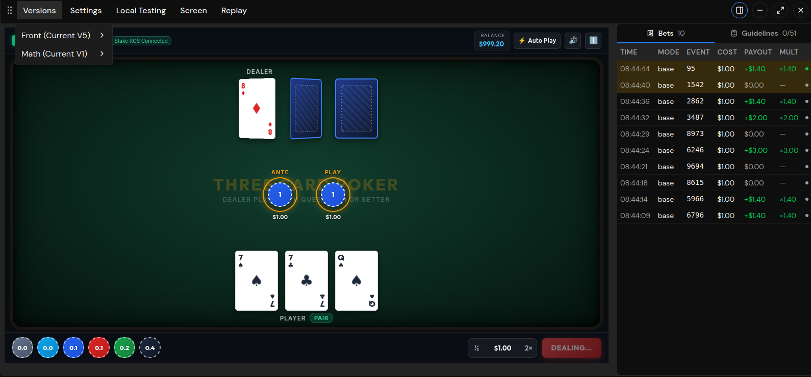 Three card poker image 1